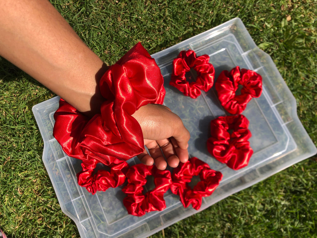 Satin Scrunchies