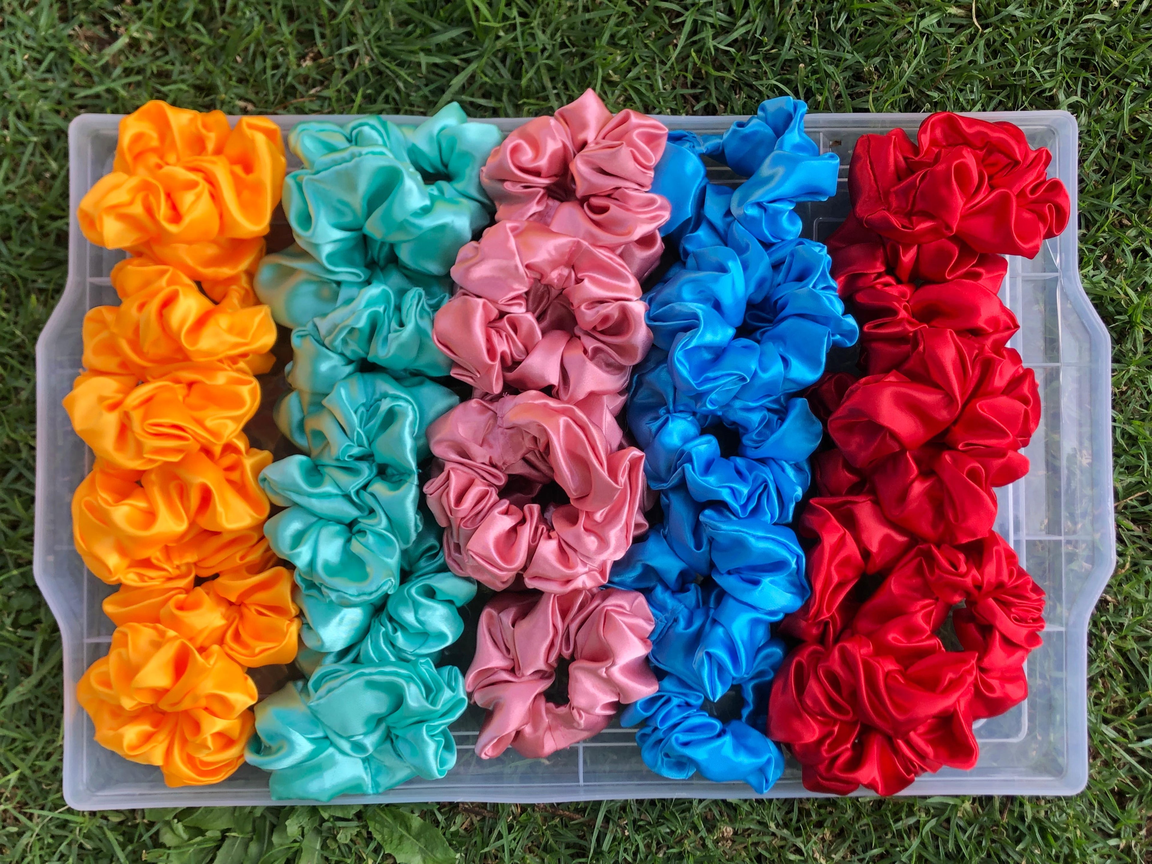 Satin Scrunchies